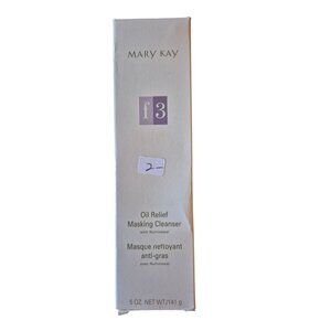 Mary Kay F3 Oil Relief Masking Cleanser with Nutrinewal